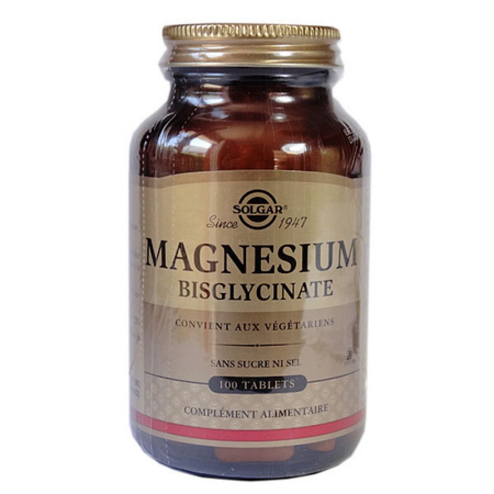 Solgar Magnésium Bisglycinate 100 tablets