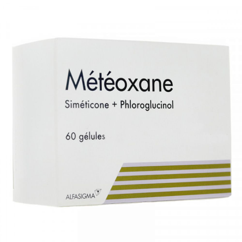 Météoxane médicament pour les douleurs du ventre et les ballonnements.