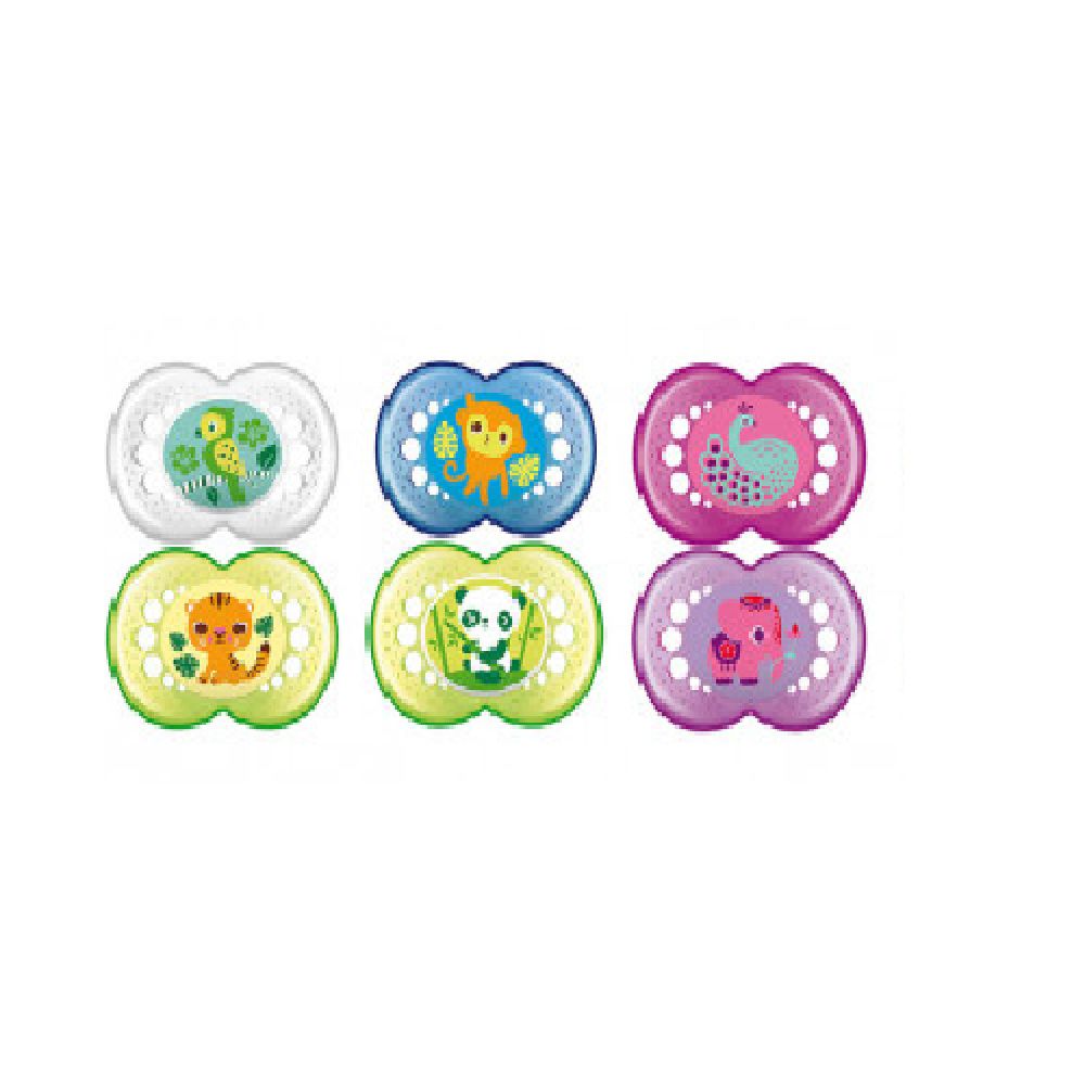 Mam Sucette Silicone Decor Animaux 6 Mois 2 Sucettes Mam Sucette Silicone Decor Animaux 6 Mois 2 Sucettes