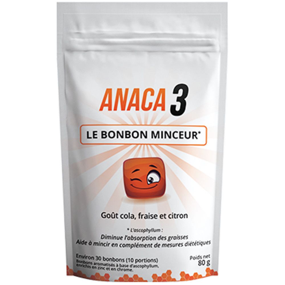 anaca 3 le bonbon minceur 80g