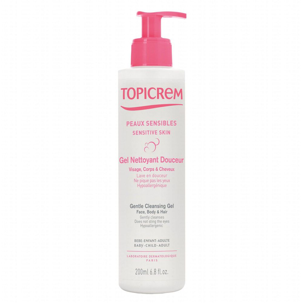 Topicrem gel nettoyant douceur