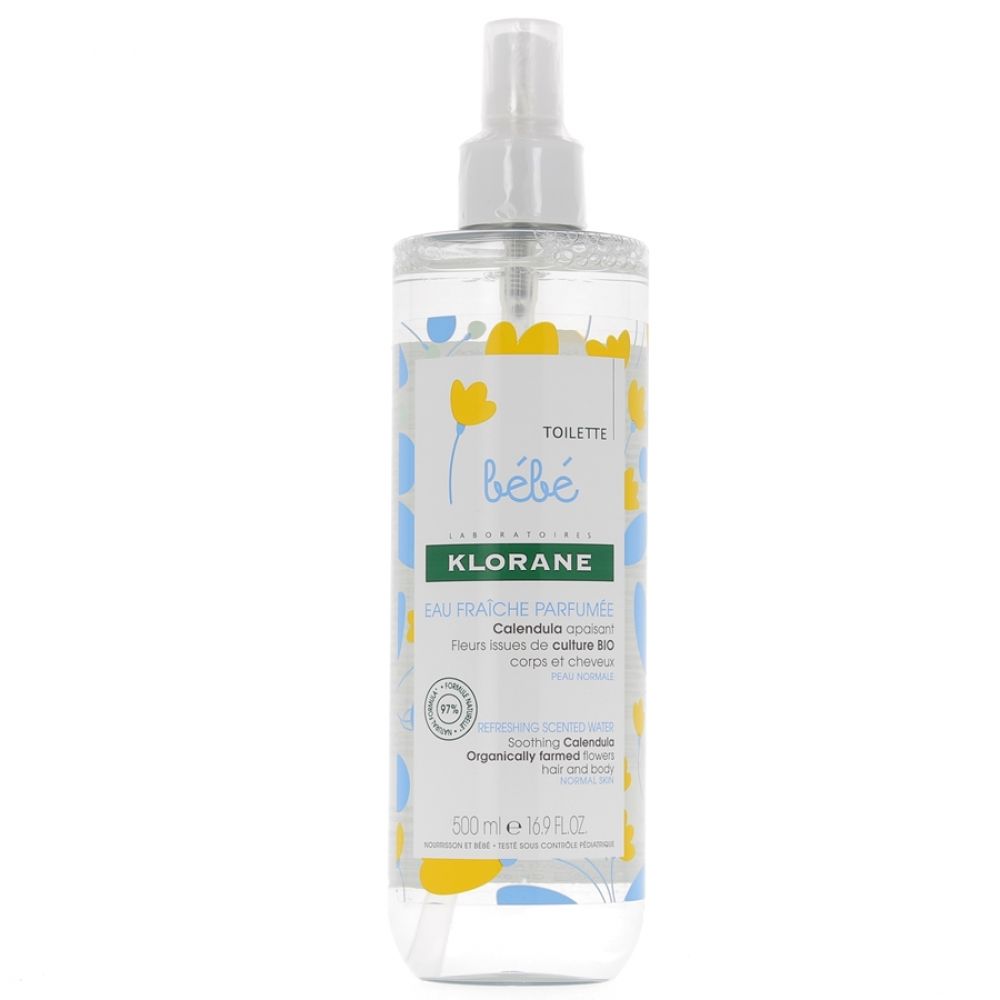 Klorane bébé Eau fraîche parfumée 500 ml