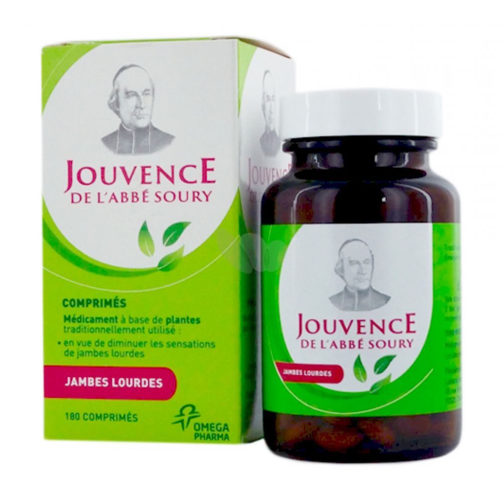 Jouvence de l'abbe soury 180 comprimés