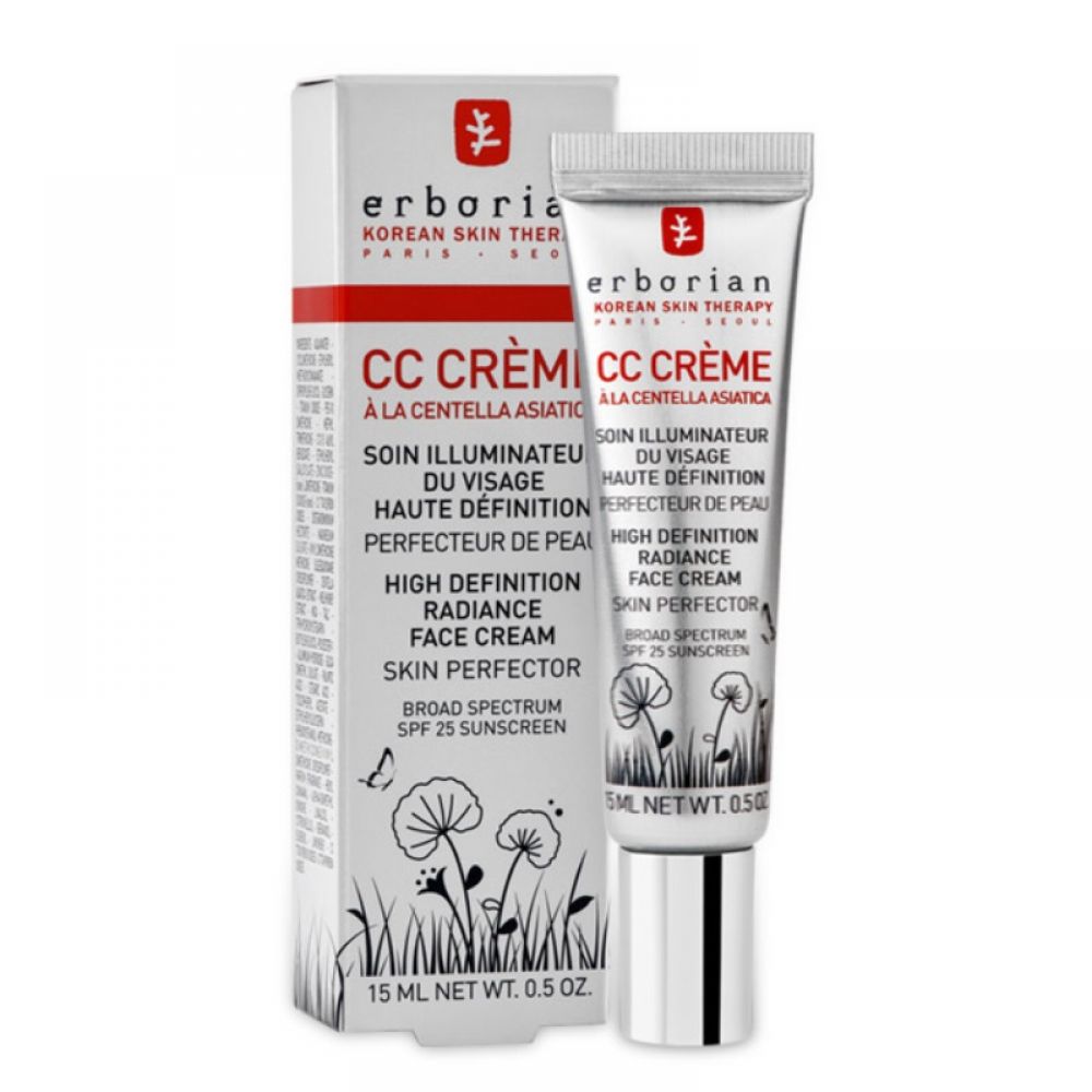 Erborian CC crème soin perfecteur illuminateur du visage