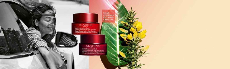 -30% sur Clarins.