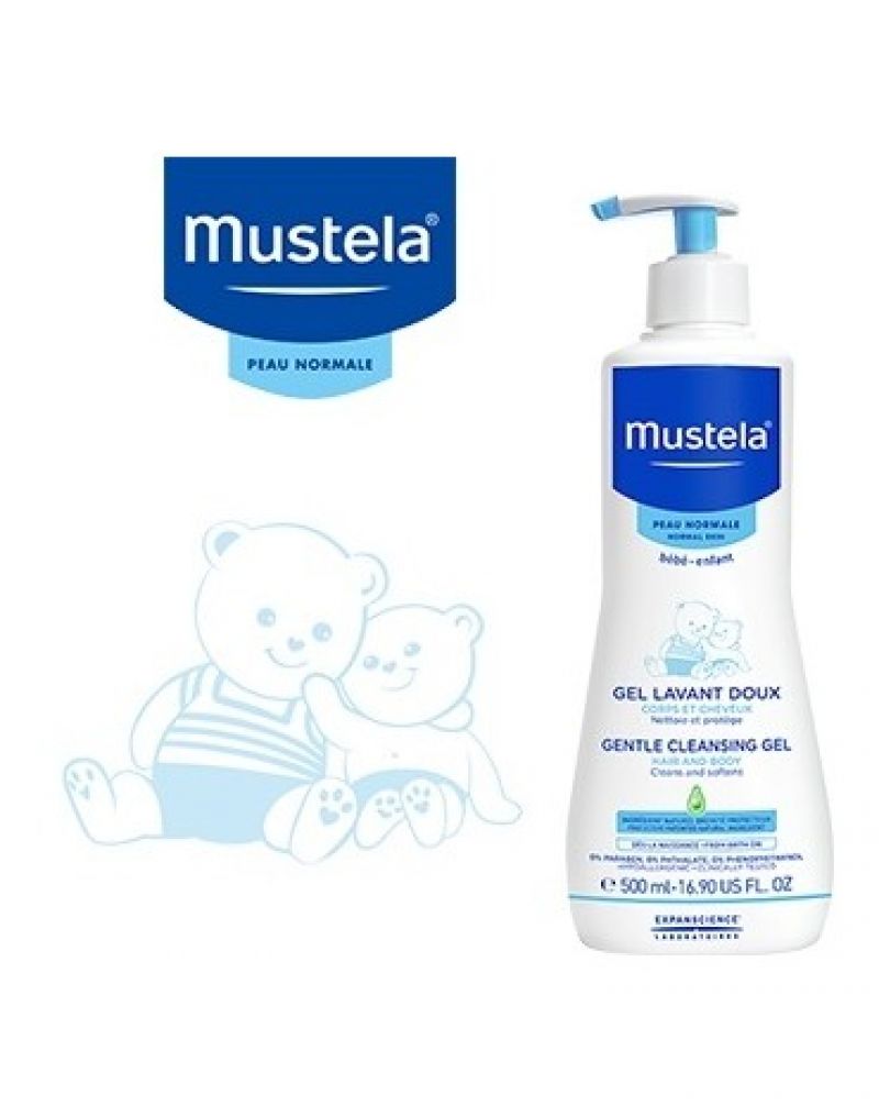 9€90€ le lot de 2 gels lavant Mustela.