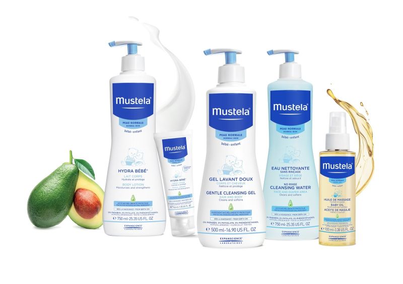 13€90 le lot de 2 gels lavant Mustela