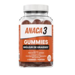 Anaca 3 - Gummies brûleur de graisses - 60 gummies