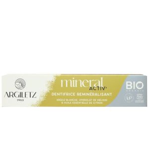 Argiletz - Dentifrice huile essentiel de citron bio - 75 ml