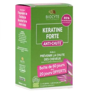 Biocyte - Kératine Forte - Anti-chute - 3 x 40 gélules