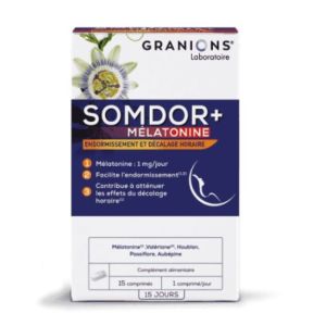 Granions - Somdor + mélatonine - 15 comprimés