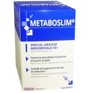 Ineldea - Metaboslim® Spécial graisse abdominale 50+ - 90 gélules