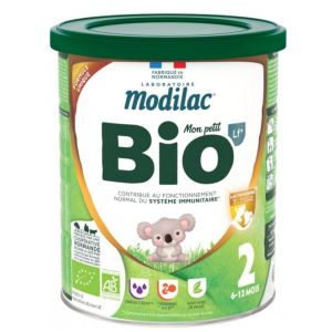 Modilac - Mon petit Bio lait en poudre 2age - 800g