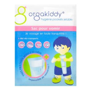 Orgakiddy - Sac pour vomir - 3 pièces
