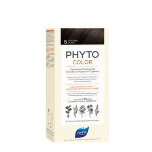 Phytocolor - Coloration permanente 5 Châtain clair