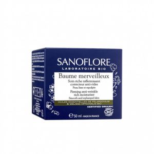 Sanoflore - Baume merveilleuse riche soin de jour anti-rides - 50 ml