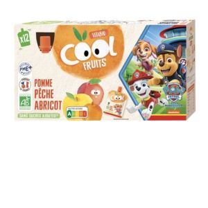 Vitabio - Cool Fruit Pomme Pêche Abricot Pack12