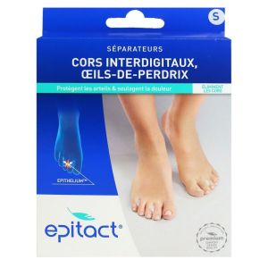 Epitact - Séparateurs Cors interdigitaux Œils-de-perdrix - S