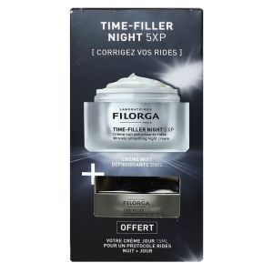 Filorga - Time filler Crème nuit décroissante + Crème jour - 50mL + 15mL