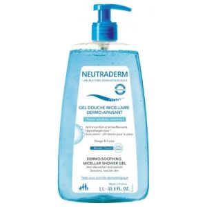 Gilbert - Neutraderm Gel Douche Micellaire  Dermo apaisant - 1L