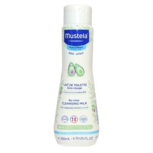 Mustela - Lait de toilette sans rinçage - 200ml