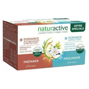 Naturactive - Doriance Autobronzant Protection & Capital soleil - 30+60 capsules