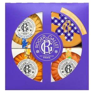 Roger&Gallet - Coffret de 3 savons+ 1 boite à savon - 3x100g