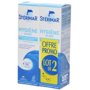 Stérimar - Hygiene du nez eau de mer - lot de 2x 100 mL
