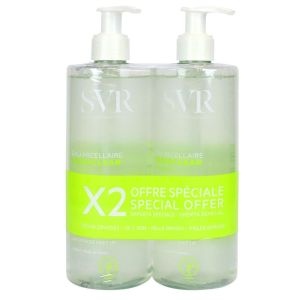 SVR - Sebiaclear Eau micellaire - 2x400ml