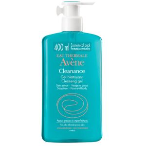 Avène - Cleanance gel nettoyant - format économique 400ml