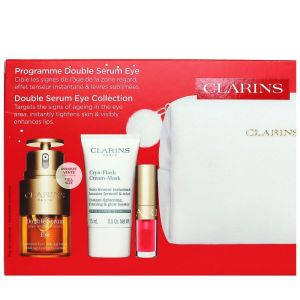 Clarins - Coffret Double Serum Eye - 36.4ml + la trousse