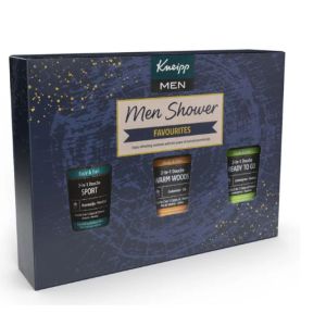 Coffret Kneipp - Men Shower Favourites Gel de douche 2en1 Noel 2025 - 3x75ml