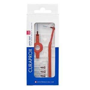 Curaprox - CPS 405 Perio start - 5 brossettes interdentaires + manche
