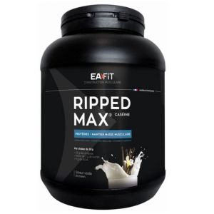 Eafit - Ripped Max Caséine Maintien de la masse musculaire vanille - 750g