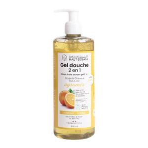 Haut Ségala - Gel Douche 2 en 1 Agrume - 500 Ml