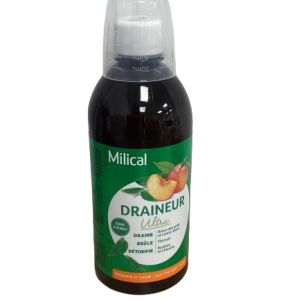 Milical - Draineur ultra goût thé vert pêche - 500 ml