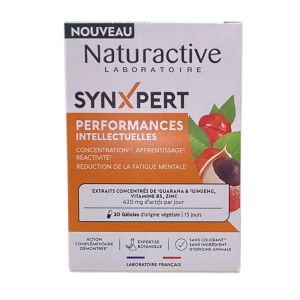 Naturactive - Synxpert performances intellectuelles - 30 gélules