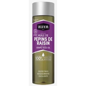 Waam - Huile Pepin de Raisin - 100Ml