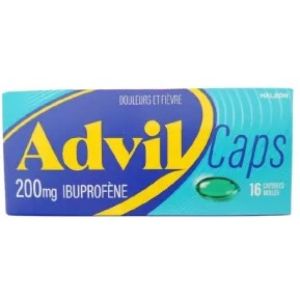 AdvilCaps 200 mg - 16 capsules molles