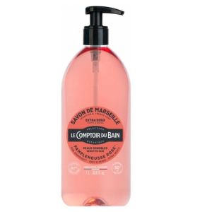 Le Comptoir du Bain - Savon de Marseille extra doux Pamplemousse Rose - 1L