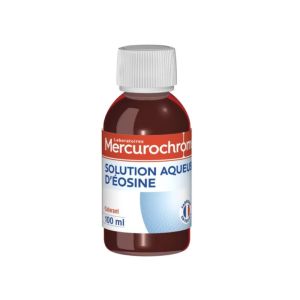 Mercurochrome - Solution Aqueuse d'Eosine - 100 ml