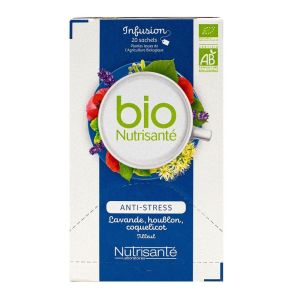 Nutrisanté - Infusion Bio Anti-stress - 20 sachets