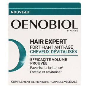 Oenobiol - Hair expert cheveux dévitalisant - 30 capsules