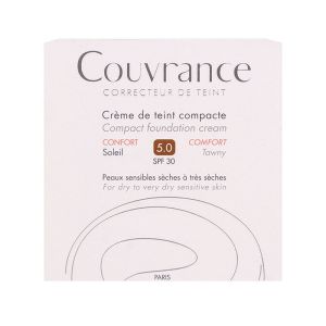 Avène - Couvrance - crème de teint compacte Confort SPF 30 - 10g - 5.0 Soleil