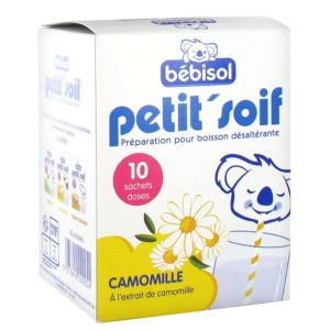 Bébisol - Petit'soif à l'extrait de camomille - 10 sachets