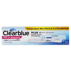 Clearblue plus test de grossesse - 1 test