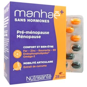 Nutrisanté - Manhaé+ Curcuma ménopause - 56 capsules