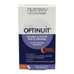 Optinuit - Sommeil récupérateur Double action - 30 comprimés bi-couches