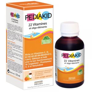 Pediakid 22 vitamines et oligo-éléments - 125 ml