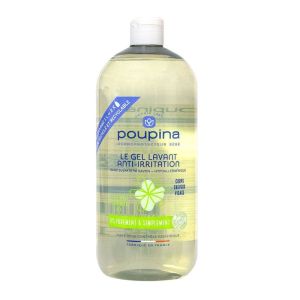 Poupina - Gel lavant anti-irritations - 1 Litre